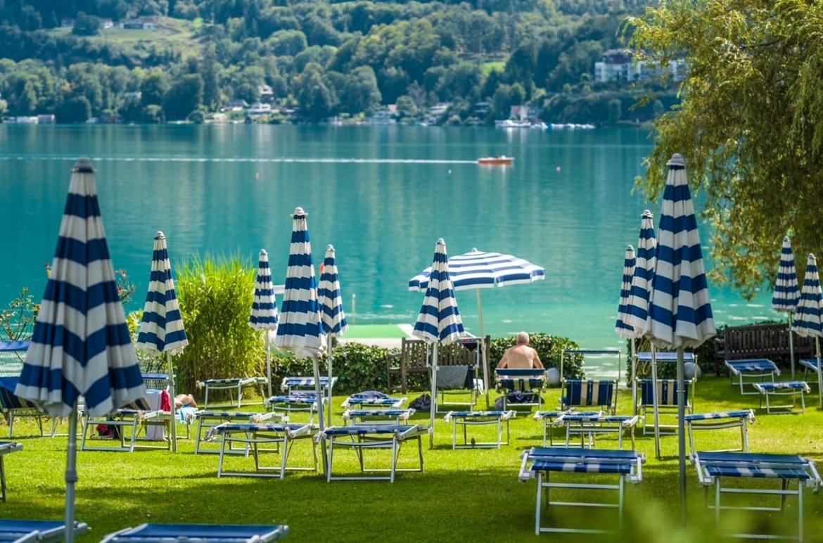 Strandhotel Habich Krumpendorf Buitenkant foto