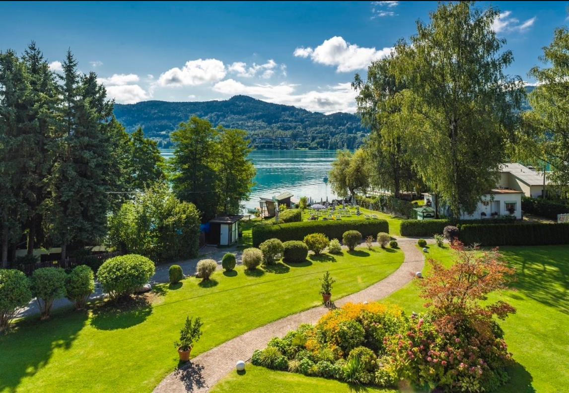 Strandhotel Habich Krumpendorf Buitenkant foto